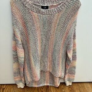 LINE Size Small New Without Tags Rainbow Colored Lightweight Sweater